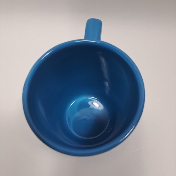 Crofton Stackable Blue White Geometric Pattern Coffee Mug 14 Fl Oz - Picture 7 of 15